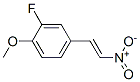 189753-33-1,2-FLUORO-1-METHOXY-4-(2-NITROVINYL)BENZENE