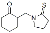 189940-41-8,Cyclohexanone,  2-[(2-thioxo-1-pyrrolidinyl)methyl]-