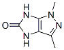 191230-88-3,Imidazo[4,5-c]pyrazol-5(1H)-one,  4,6-dihydro-1,3-dimethyl-