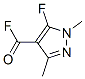 191614-02-5,1H-Pyrazole-4-carbonyl fluoride, 5-fluoro-1,3-dimethyl- (9CI)