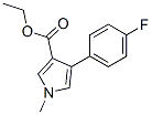 191668-18-5,4-(4-FLUOROPHENYL)-1-METHYL-1H-PYRROLE-3-CARBOXYLIC ACID ETHYL ESTER