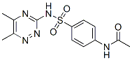19189-90-3,N-[4-[(5,6-dimethyl-1,2,4-triazin-3-yl)sulfamoyl]phenyl]acetamide