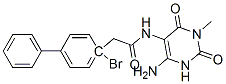 191936-51-3,[1,1-Biphenyl]-4-acetamide,  N-(4-amino-1,2,3,6-tetrahydro-1-methyl-2,6-dioxo-5-pyrimidinyl)-4-bromo-
