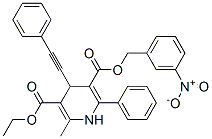 192053-05-7,1,4-DIHYDRO-2-METHYL-6-PHENYL-4-(PHENYLETHYNYL)-3,5-PYRIDINEDICARBOXYLIC ACID 3-ETHYL-5-[(3-NITROPHENYL)METHYL] ESTER