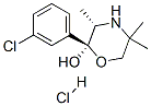 192374-14-4,(2S,3S)-2-(3-CHLORO-PHENYL)-3,5,5-TRIMETHYL-MORPHOLIN-2-OL HYDROCHLORIDE