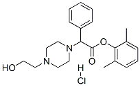 19245-07-9,(2,6-dimethylphenyl) 2-[4-(2-hydroxyethyl)piperazin-1-yl]-2-phenyl-ace tate hydrochloride