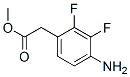 192650-56-9,(4-AMINO-2,3-DIFLUORO-PHENYL)-ACETIC ACID METHYL ESTER