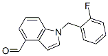 192994-38-0,1-[(2-FLUOROPHENYL)METHYL]-1H-INDOLE-4-CARBOXALDEHYDE