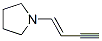 19352-85-3,Pyrrolidine, 1-(1-buten-3-ynyl)- (8CI,9CI)