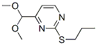 193747-11-4,4-DIMETHOXYMETHYL-2-PROPYLSULFANYL-PYRIMIDINE