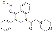 19395-78-9,2,3-dihydro-1-(morpholinoacetyl)-3-phenylquinazolin-4(1H)-one monohydrochloride