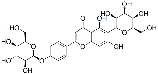 19416-87-6,5,7-dihydroxy-6-[(2S,3S,4R,5R,6R)-3,4,5-trihydroxy-6-(hydroxymethyl)ox an-2-yl]-2-[4-[(2S,3S,4R,5R,6R)-3,4,5-trihydroxy-6-(hydroxymethyl)oxan -2-yl]oxyphenyl]chromen-4-one
