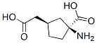 194785-81-4,Cyclopentaneacetic acid, 3-amino-3-carboxy-, trans- (9CI)