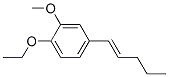 195192-81-5,Benzene, 1-ethoxy-2-methoxy-4-(1-pentenyl)-, (E)- (9CI)