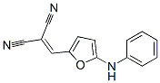 195298-54-5,Propanedinitrile,  [[5-(phenylamino)-2-furanyl]methylene]-  (9CI)