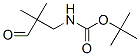195387-13-4,Carbamic acid, (2,2-dimethyl-3-oxopropyl)-, 1,1-dimethylethyl ester (9CI)