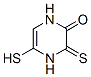 195617-78-8,2(1H)-Pyrazinone,  3,4-dihydro-5-mercapto-3-thioxo-
