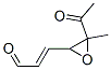 195991-47-0,2-Propenal, 3-(3-acetyl-3-methyloxiranyl)- (9CI)