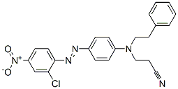 19649-68-4,3-[p-[(2-chloro-4-nitrophenyl)azo]-N-phenethylanilino]propiononitrile