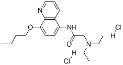 19655-31-3,N-(8-butoxyquinolin-5-yl)-2-diethylamino-acetamide dihydrochloride