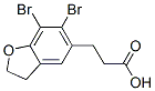 196597-76-9,3-(6,7-Dibromo-2,3-dihydrobenzofuran-5-yl)propanoic Acid