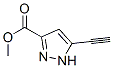 19762-17-5,Pyrazole-3-carboxylic acid, 5-ethynyl-, methyl ester (8CI)