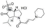 198062-54-3,(3S,3AS,6AR)-3-ISOPROPYL-1-(METHANESULFONYL)-4-[4-(1-PIPERIDINYL)-2(E)-BUTENOYL]PERHYDROPYRROLO[3,2B]PYRROL-2(1H)-ONE HYDROCHLORIDE