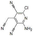19858-57-2,2-AMINO-6-CHLORO-4-(CYANOMETHYL)PYRIDINE-3,5-DICARBONITRILE