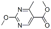 198827-04-2,METHYL-2-METHOXY-4-METHYLPYRIMIDINE-5-CARBOXYLATE