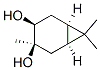 19898-60-3,(1alpha,3beta,4beta,6alpha)-3,7,7-trimethylbicyclo[4.1.0]heptane-3,4-diol