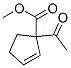 199123-49-4,2-Cyclopentene-1-carboxylic acid, 1-acetyl-, methyl ester (9CI)