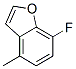 199391-57-6,Benzofuran, 7-fluoro-4-methyl- (9CI)