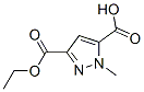 199480-36-9,1H-Pyrazole-3,5-dicarboxylicacid,1-methyl-,3-ethylester(9CI)