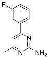 199864-42-1,4-METHYL-6-(3-FLUOROPHENYL)PYRIMIDIN-2-AMINE