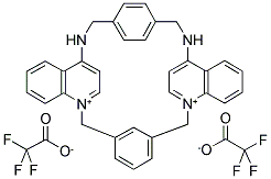 199934-16-2,6,12,19,20,25,26-HEXAHYDRO-5,27:13,18:21,24-TRIETHENO-11,7-METHENO-7H-DIBENZO [B,N] [1,5,12,16]TETRAAZACYCLOTRICOSINE-5,13-DIIUM DITRIFLUOROACETATE