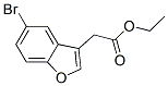 200204-85-9,ethyl 2-(5-bromobenzofuran-3-yl)acetate