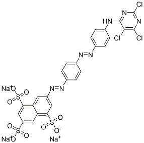 20025-74-5,trisodium 3-[[4-[[4-[(2,5,6-trichloropyrimidin-4-yl)amino]phenyl]azo]phenyl]azo]naphthalene-1,5,7-trisulphonate