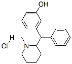 20068-91-1,3-[(1-methyl-2-piperidyl)-phenyl-methyl]phenol hydrochloride