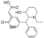 20071-84-5,2-benzhydryl-1-ethyl-piperidin-3-ol, but-2-enedioic acid