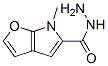 201019-33-2,6H-Furo[2,3-b]pyrrole-5-carboxylic  acid,  6-methyl-,  hydrazide