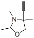 20116-14-7,Oxazolidine, 4-ethynyl-2,3,4-trimethyl- (8CI)