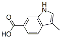 201286-69-3,1H-Indole-6-carboxylicacid,3-methyl-(9CI)