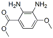 201287-70-9,Benzoic acid, 2,3-diamino-4-methoxy-, methyl ester (9CI)