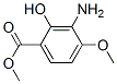 201287-71-0,Benzoic acid, 3-amino-2-hydroxy-4-methoxy-, methyl ester (9CI)