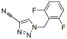 202003-06-3,4-cyano-1-(2,6-difluorobenzyl)-1H-1,2,3-triazole