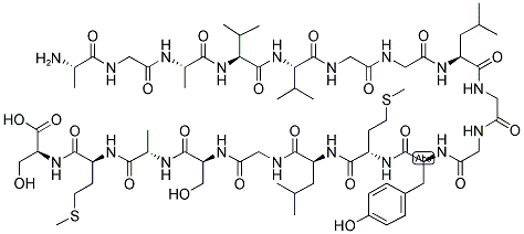 202121-03-7,H-ALA-GLY-ALA-VAL-VAL-GLY-GLY-LEU-GLY-GLY-TYR-MET-LEU-GLY-SER-ALA-MET-SER-OH