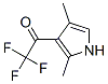 202286-38-2,Ethanone, 1-(2,4-dimethyl-1H-pyrrol-3-yl)-2,2,2-trifluoro- (9CI)