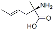 202351-49-3,4-Hexenoicacid,2-amino-2-methyl-,[R-(E)]-(9CI)