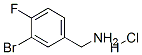 202865-68-7,3-BROMO-4-FLUOROBENZYLAMINE HYDROCHLORIDE