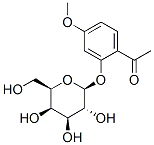 20309-70-0,1-[4-methoxy-2-[(2S,3R,4S,5R,6R)-3,4,5-trihydroxy-6-(hydroxymethyl)oxa n-2-yl]oxy-phenyl]ethanone